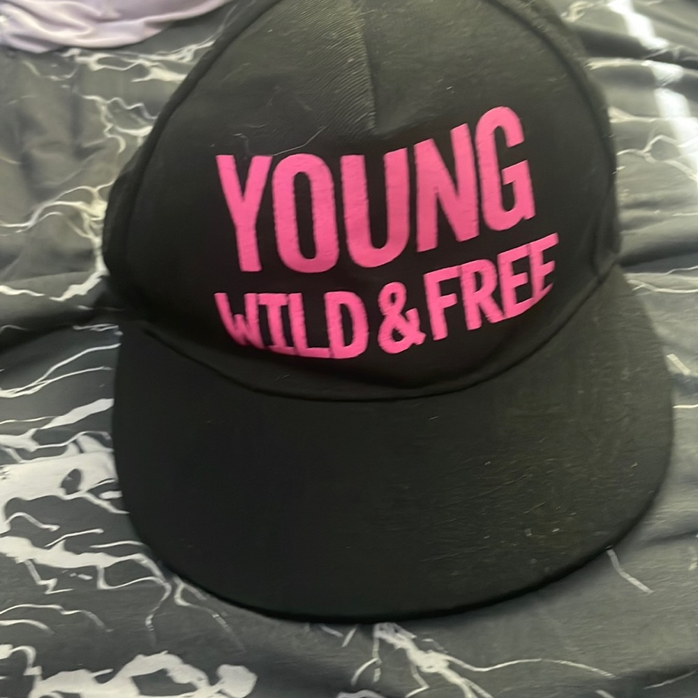 Black young wild and free SnapBack